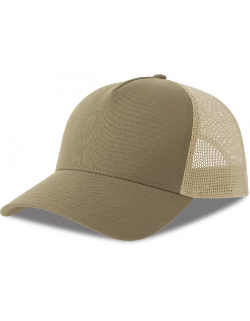 Șapcă Trucker cu 5 Panele-Rapper Cotton-S